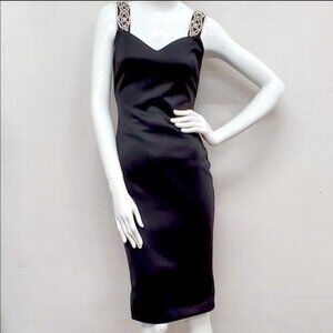 Ted Baker Rhinestone Embellished Strap Dress, NWT